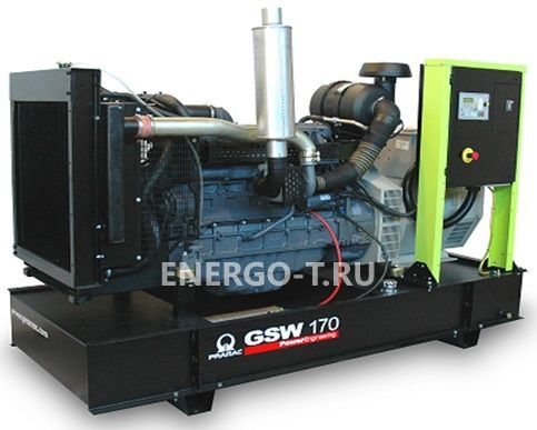 Дизельный генератор PRAMAC GSW 170 I с АВР