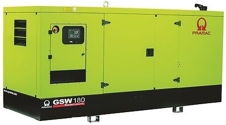 Дизельный генератор PRAMAC GSW 180 P в кожухе
