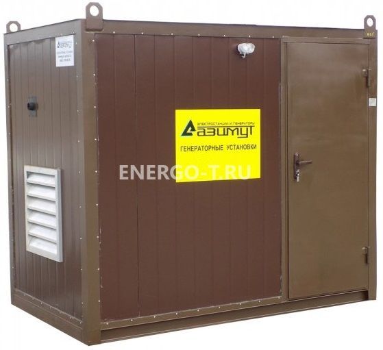 Дизельный генератор Азимут АД-760С-Т400 в контейнере с АВР