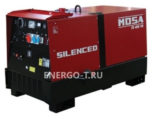 Сварочный генератор Дизельный генератор MOSA TS 415 VSX-BC