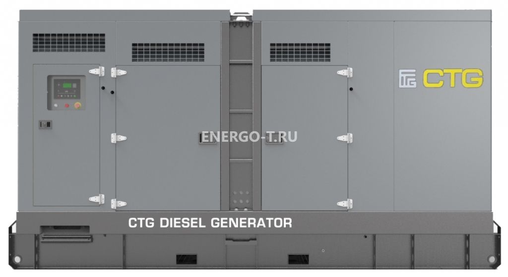 Дизельный генератор CTG 413D в кожухе с АВР