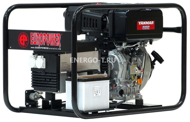 Дизельный генератор Europower EP 6000 DE