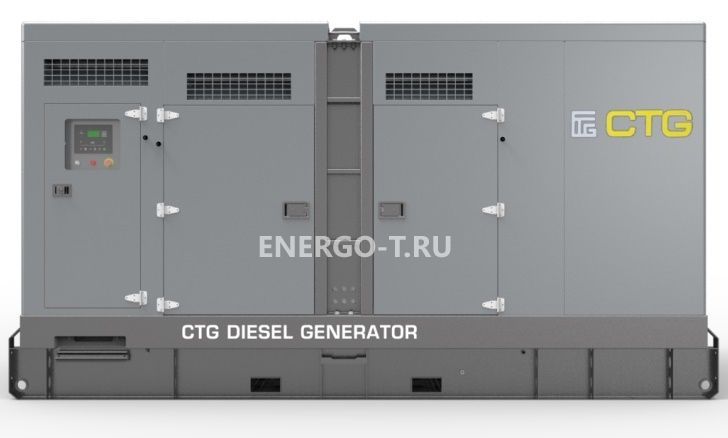 Дизельный генератор CTG 66C в кожухе