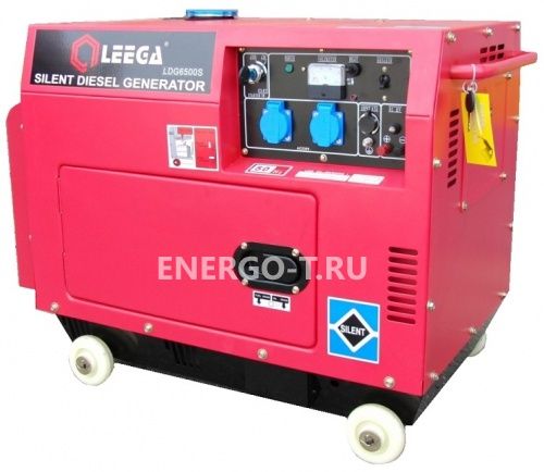 Дизельный генератор Leega LDG 6500S с автозапуском