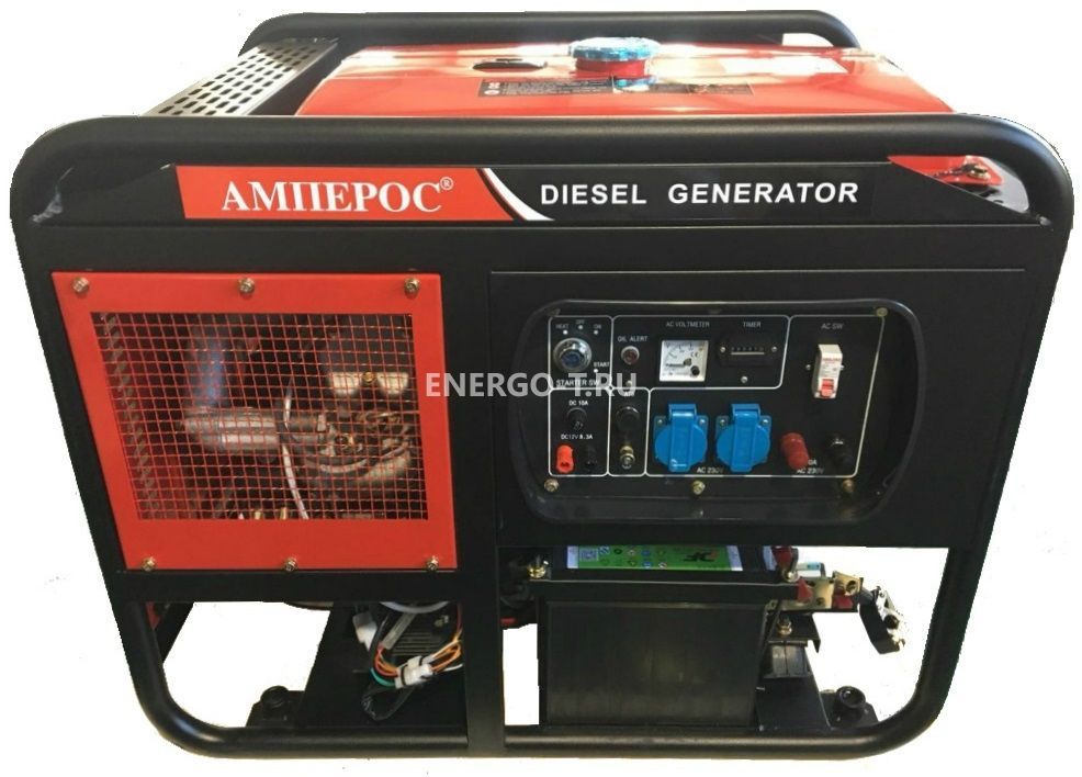 Газовый генератор Дизельный генератор  LDG 16500 E с АВР