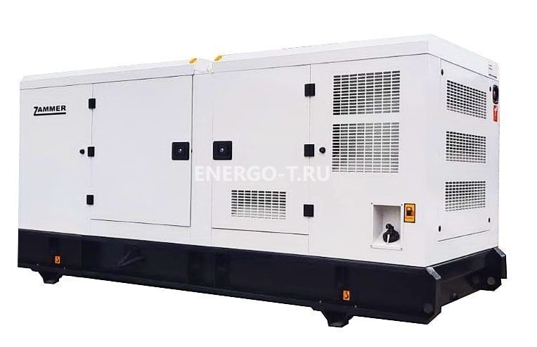 Дизельный генератор ZAMMER AD-20-Т400 Prof в кожухе со встроенным АВР