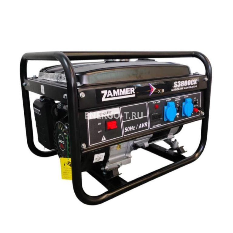 Бензиновый генератор ZAMMER S3800CX