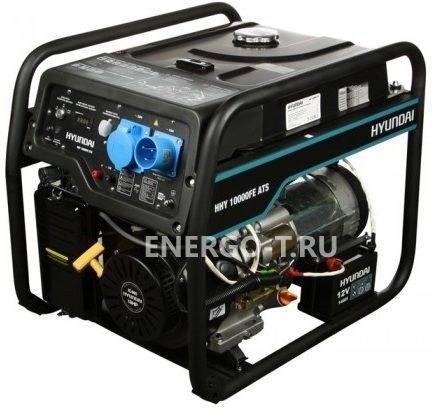 Бензиновый генератор Газовый генератор Hyundai HHY 10000FE ATS