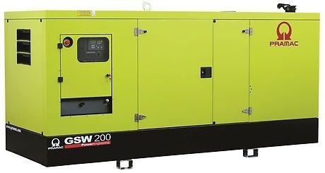 Дизельный генератор PRAMAC GSW 200 P в кожухе