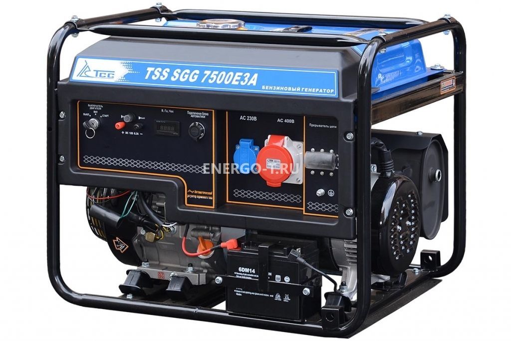 Бензиновый генератор ТСС SGG 7500Е3A