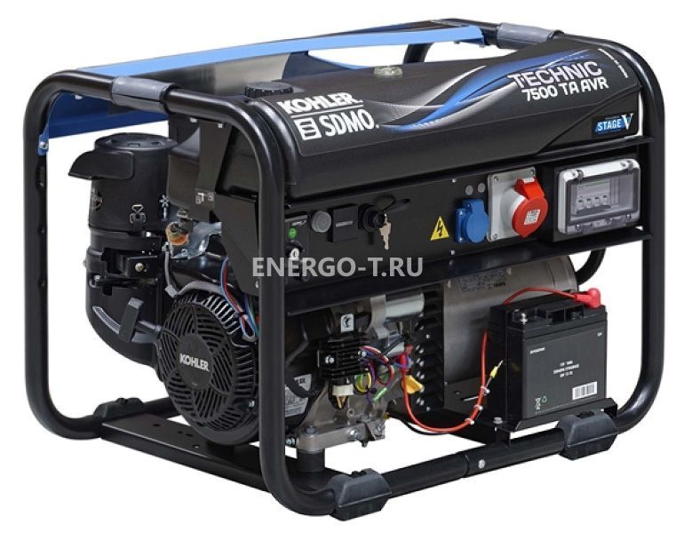 Бензиновый генератор SDMO TECHNIC 7500 TA AVR C5 с АВР