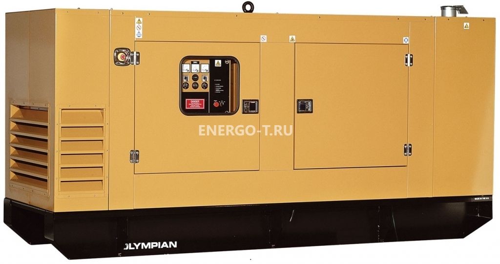 Дизельный генератор Caterpillar GEH275 в кожухе с АВР