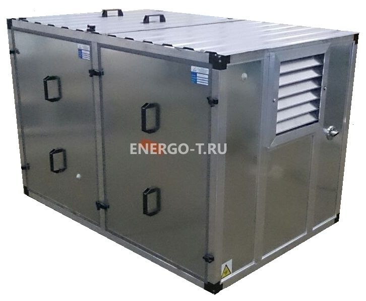 Газовый генератор Дизельный генератор Gazvolt Standard 7500 TA SE 01 в контейнере
