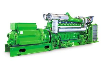 Газовый генератор GE Jenbacher J 612 2004 кВт NOx<250мг/нм3