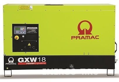 Дизельный генератор PRAMAC GXW 18 W в кожухе