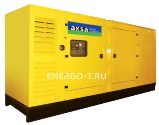 Дизельный генератор AKSA AD275 в кожухе с АВР