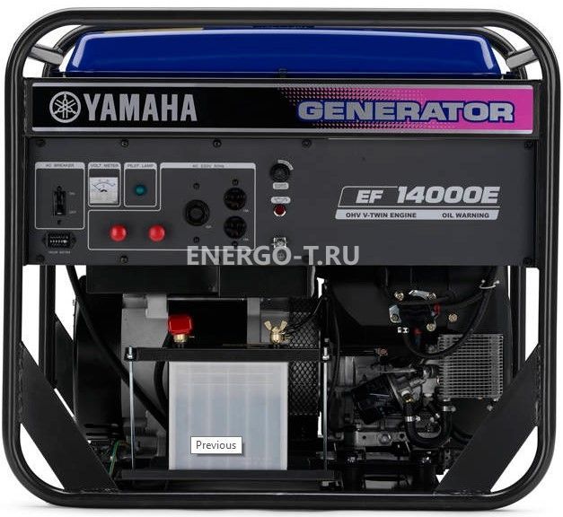 Бензиновый генератор Газовый генератор YAMAHA EF 14000 E с АВР