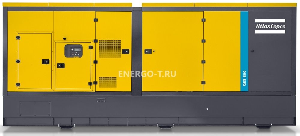 Дизельный генератор Atlas Copco QES 800