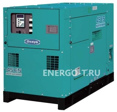 Дизельный генератор Denyo DCA-45ESH с АВР