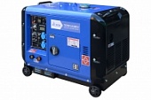 Дизельный генератор Сварочный генератор ТСС DGW 6.0/250ES-R в шумозащитном кожухе